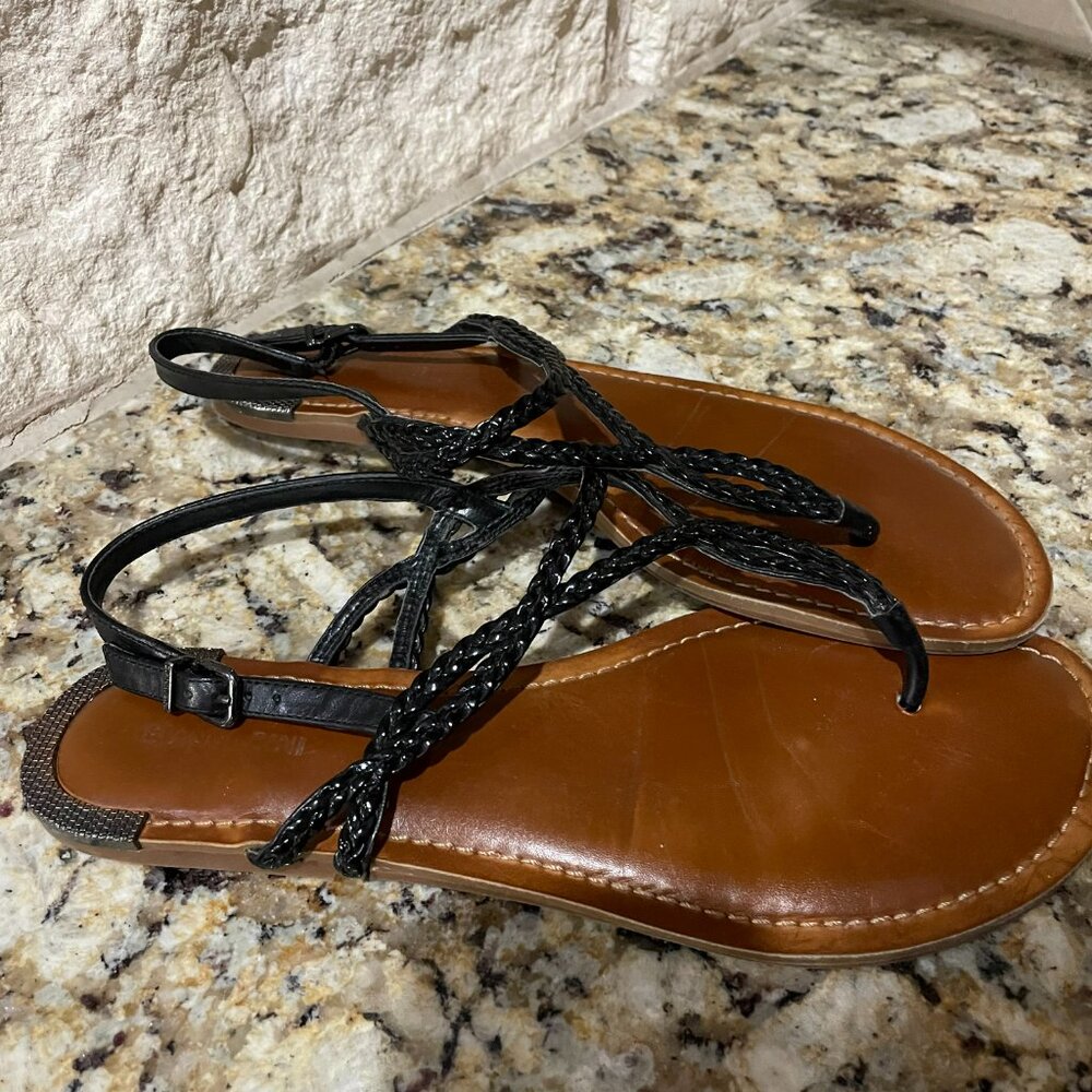 Gianni Bini, Amalya Black Sandals, Size 11 - Picture 3 of 4